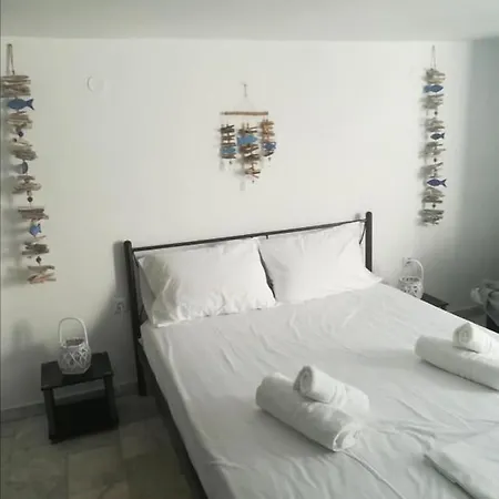 公寓 Mykonian Classy Cycladic Style 5 Mins To Ornos Beach!